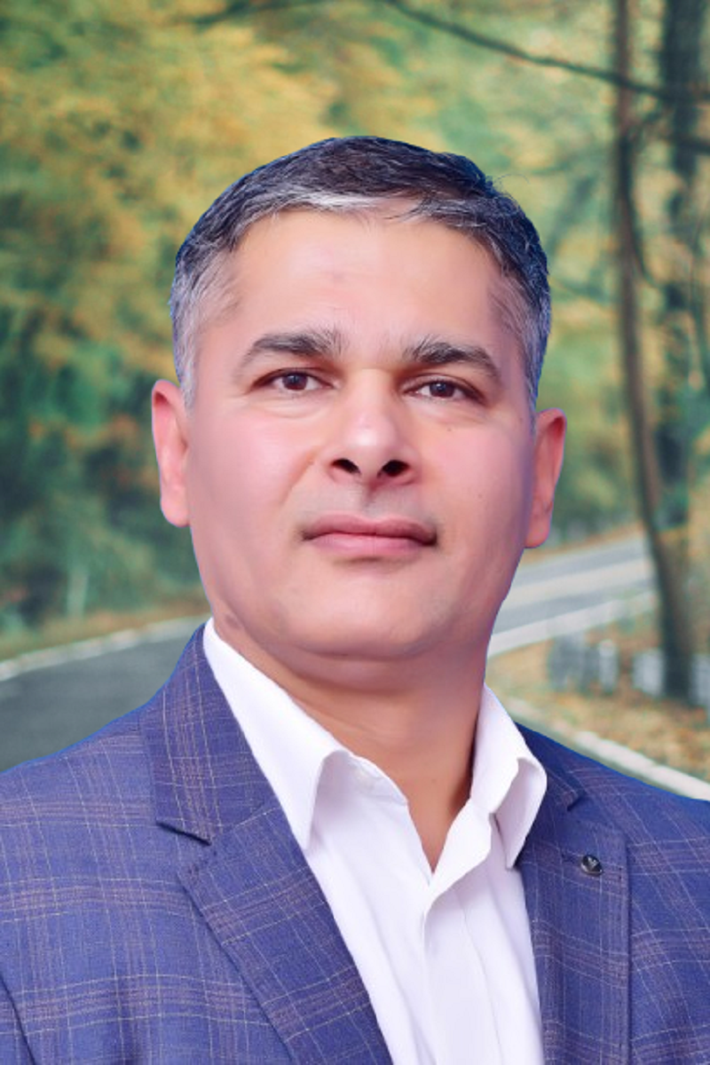 Profile shot of Rajesh Yadav